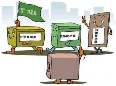 新增3.5万个设置标准包装回收箱的邮政快递网点